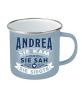 Geschenk für Andrea, H&H Top Lady Namensbecher